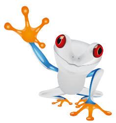 Silvery Frog logo